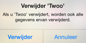 Twoo app definitief verwijderen van iOS