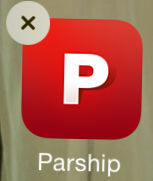parship app verwijderen iOS